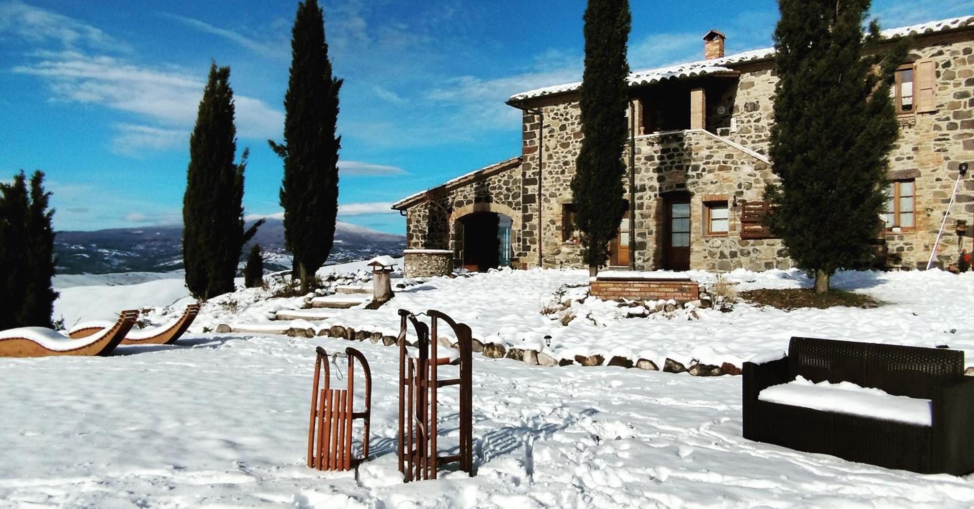Casa Al Maestro B&B Radicofani Exteriér fotografie
